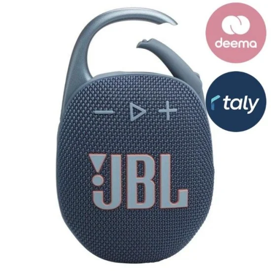 Portable bluetooth speaker clip 5 BLUE